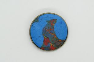 Брошь круглая Ø30мм 10904