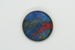 Брошь круглая Ø30мм 10935