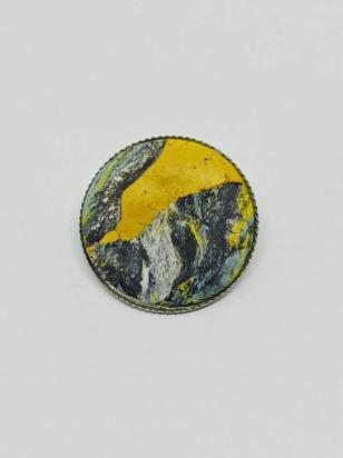 Брошь круглая Ø25мм 10952
