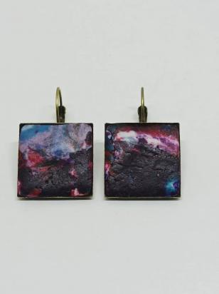 Серьги квадратные 20х20 мм 11115