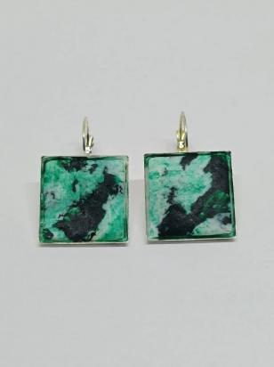 Серьги квадратные 20х20 мм 11148