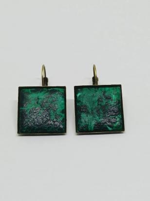 Серьги квадратные 20х20 мм 11149