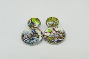 Серьги джекеты 11681