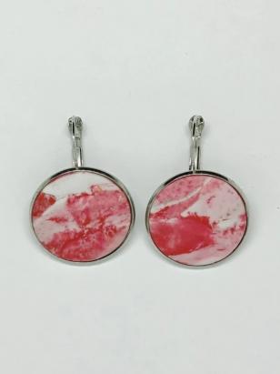 Серьги круглые Ø25мм 11725